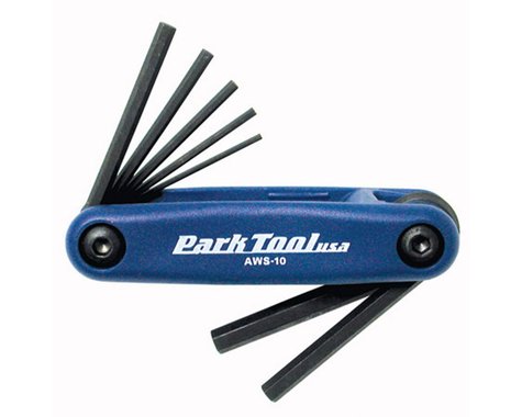 PARK TOOL AWS-10 METRIC FOLD UP HEX WRENCH SET